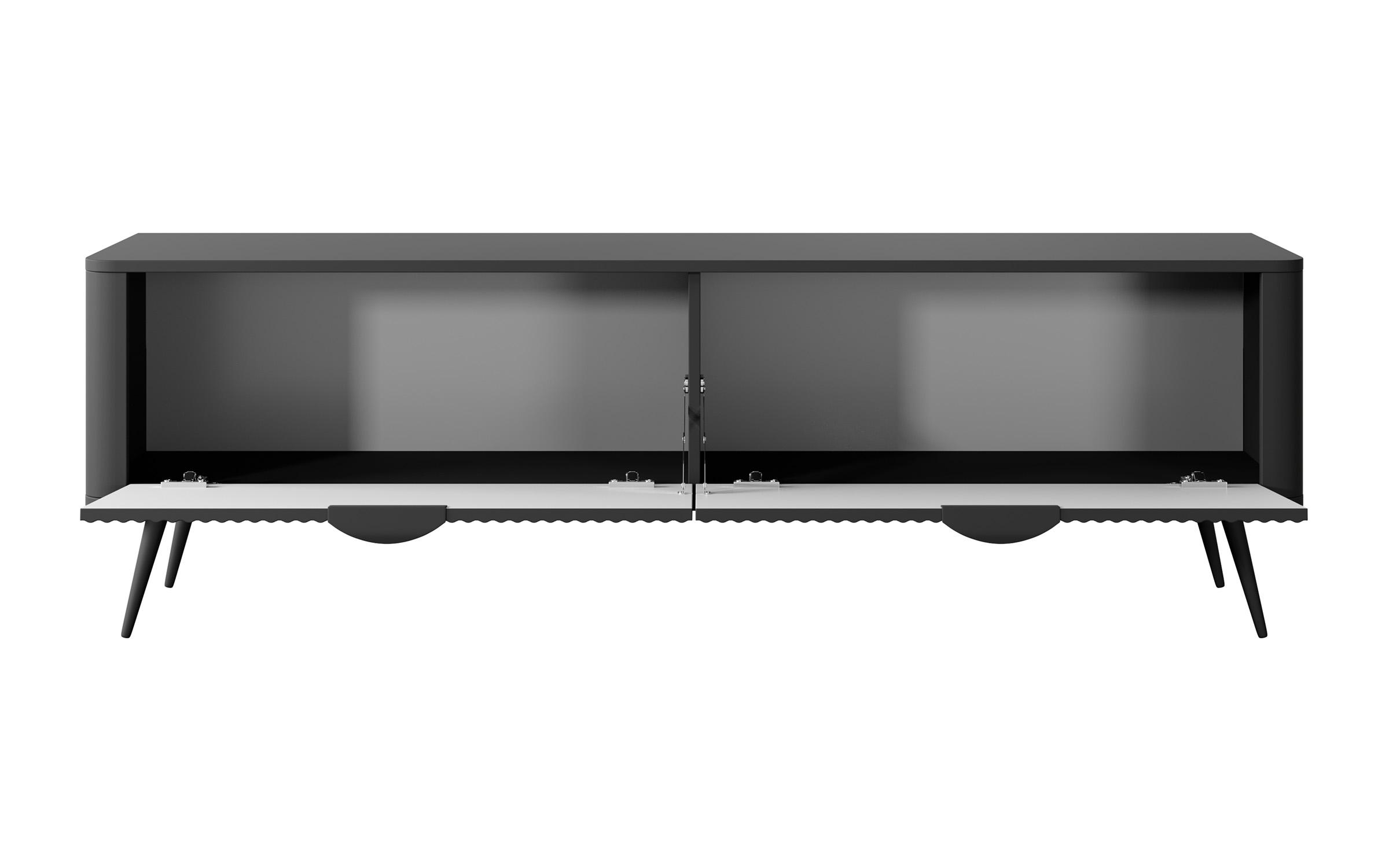 TV cabinet Almona 163, black  3